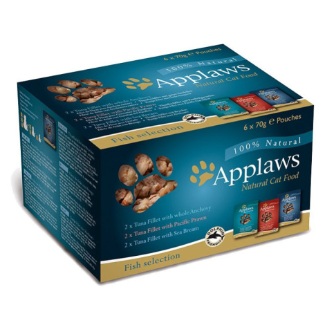 Applaws Cat PB Mix Pack ryba 12× 70 g