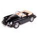 Bburago porsche 356 b cabriolet 1961 1:24 černé