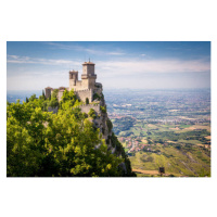 Fotografie Rocca della Guaita, the most ancient, Алексей Облов, 40x26.7 cm