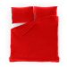Kvalitex saténové francouzské povlečení LUXURY COLLECTION 1+2, 220x200cm červené