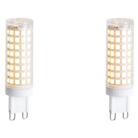 Set van 2 G9 dimbare LED lampen 5.5W 500 lm 3000K