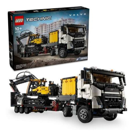 Lego 42175  Nákladní auto Volvo FMX a elektrický bagr Volvo EC230