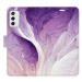 iSaprio flip pouzdro Purple Paint pro Samsung Galaxy M52 5G