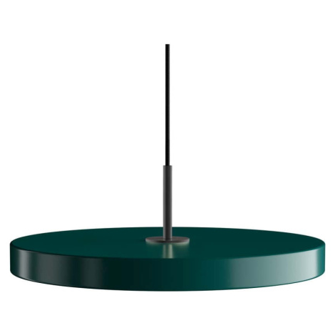 Tmavě zelené LED závěsné svítidlo s kovovým stínidlem ø 43 cm Asteria Medium – UMAGE