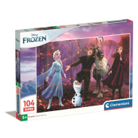 Puzzle Super - Frozen, 104 ks