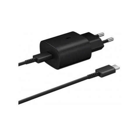 Samsung USB-C 25W nabíječka + kabel černá (eko-balení)