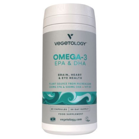 Vegetology Omega-3 EPA & DHA + D3 60 kapslí