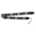 Fender Monogramm Strap Black-Light Grey-Dark Grey