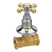 ANTEA podomítkový ventil, teplá, chrom/zlato 3052H