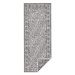 NORTHRUGS - Hanse Home koberce Kusový koberec Twin-Wendeteppiche 103116 grau creme – na ven i na