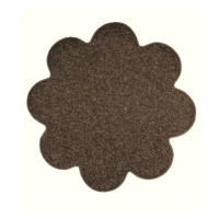 Vopi Kusový koberec Eton hnědý květina