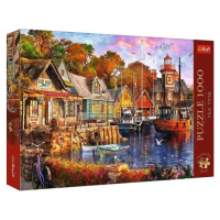 Trefl Puzzle 1000 Premium Plus - Čajový čas: Přímořský přístav