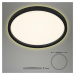 BRILONER Svítidlo LED panel, pr. 42,5 cm, 3000 lm, 22 W, černá BRI 7363-015