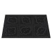 Gumová rohožka - předložka MIX-MAT 003 černá více rozměrů Mybesthome Rozměr: 45x75 cm