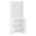 vidaXL Skříň highboard bílá 69,5 x 34 x 180 cm kompozitní dřevo