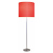 Pamalux Moderní stojací lampa Tono červená