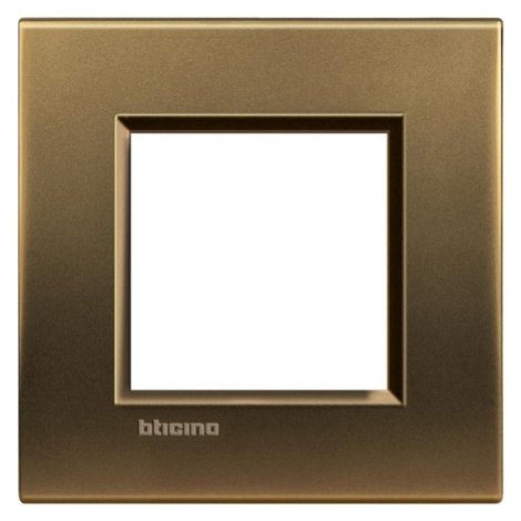 Bticino Living.Light rámeček 2moduly bronz LNA4802BZ