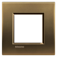 Bticino Living.Light rámeček 2moduly bronz LNA4802BZ