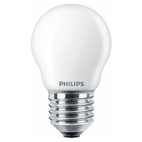 Philips CorePro LEDLuster ND 4.3-40W E27 827 P45 FROSTED GLASS