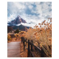 Fotografie The trail to the rock, Syed Iqbal, 30 × 40 cm