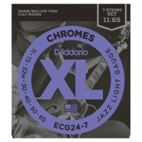 D'Addario ECG24-7 Struny pro elektrickou kytaru