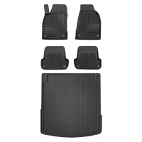 Set 77 Gumové autokoberce a rohož Audi A4 B6 Sedan 2000-2004