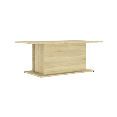 SHUMEE Konferenční stolek dub sonoma 102 × 55,5 × 40 cm dřevotříska, 810310