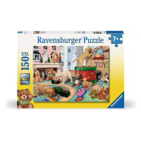 Ravensburger 00865 štěňata 150 dílků