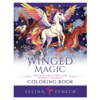 Winged Magic, antistresové omalovánky, Selina Fenech