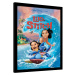 Obraz na zeď - Lilo and Stitch - Wave Stuff, 34.3 × 44.5 cm