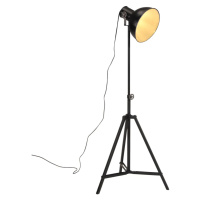 vidaXL Stojací lampa 25 W černá 61 x 61 x 90/150 cm E27