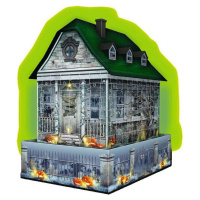 Ravensburger 3D Puzzle 112548 Strašidelný dům (Noční edice) 216 dílků