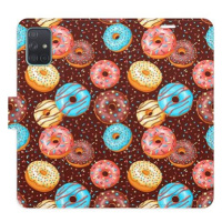 iSaprio Flip pouzdro Donuts Pattern pro Samsung Galaxy A71