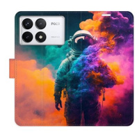 iSaprio Flip pouzdro Astronaut in Colours 02 pro Poco F6 Pro