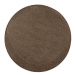 Vopi Kusový koberec Eton hnědý 97 kruh