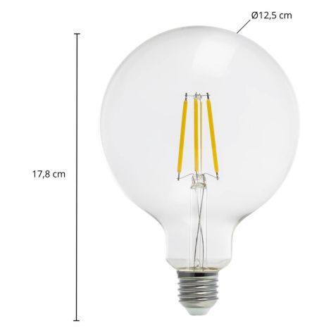 Arcchio Arcchio LED žárovka globe G125E27 3,8W 3000K 806lm