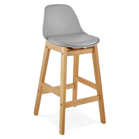 Šedá barová židle Kokoon Elody, výška 86,5 cm KoKoon Design