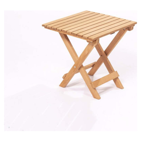 Zahradní odkládací stolek z bukového dřeva 40x40 cm – Floriane Garden