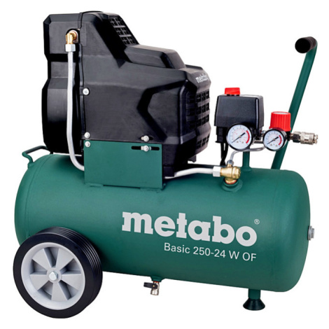 METABO Basic 250-24 W OF bezolejový kompresor (24 l)