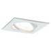 PAULMANN Vestavné svítidlo LED Nova hranaté 1x6,5W GU10 bílá mat výklopné 3-krokové-stmívatelné 
