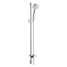 Sprchový set Hansgrohe Croma 100 s mýdlenkou chrom 27771000