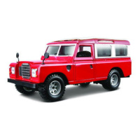 Bburago 1:24 Land Rover Red