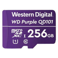 WDD256G1P0C - paměťová karta MicroSDXC 256GB, WD Purple