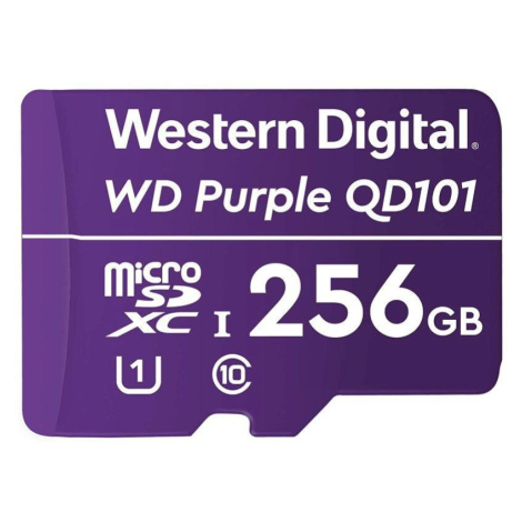 WDD256G1P0C - paměťová karta MicroSDXC 256GB, WD Purple WD Lifestyle