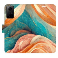 iSaprio flip pouzdro Blue and Orange pro Xiaomi Redmi Note 12S