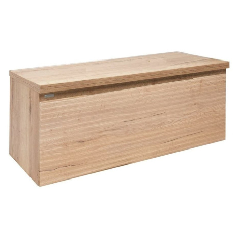 Koupelnová skříňka s krycí deskou Naturel Savona 119x50x44,3 cm dub mat SAVONA120DHDBEZ