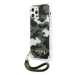 Guess GUHCP12MKSARKA hard silikonové pouzdro iPhone 12 / 12 Pro 6.1" khaki Camo Collection