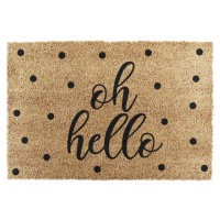 Rohožka z kokosového vlákna 40x60 cm Oh Hello – Artsy Doormats