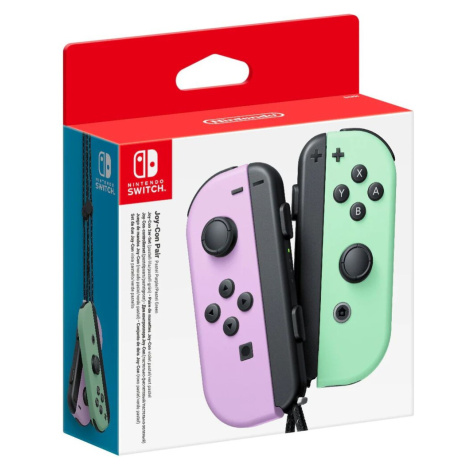 Nintendo Joy-Con Pair Pastel Purple/Green Fialová
