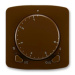 ABB Tango termostat otočný 3292A-A10101 H hnědá